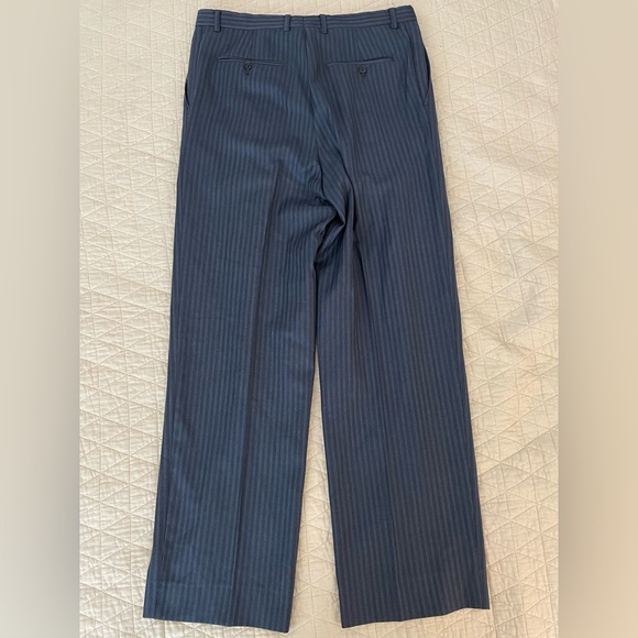 DANIEL CREMIEUX COLLECTION x Loro Piana Wool Suit in Heather Navy Size 42 L - Picture 13 of 14